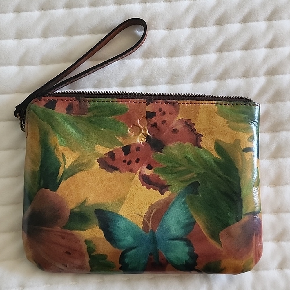 PATRICIA NASH butterfly wristlet